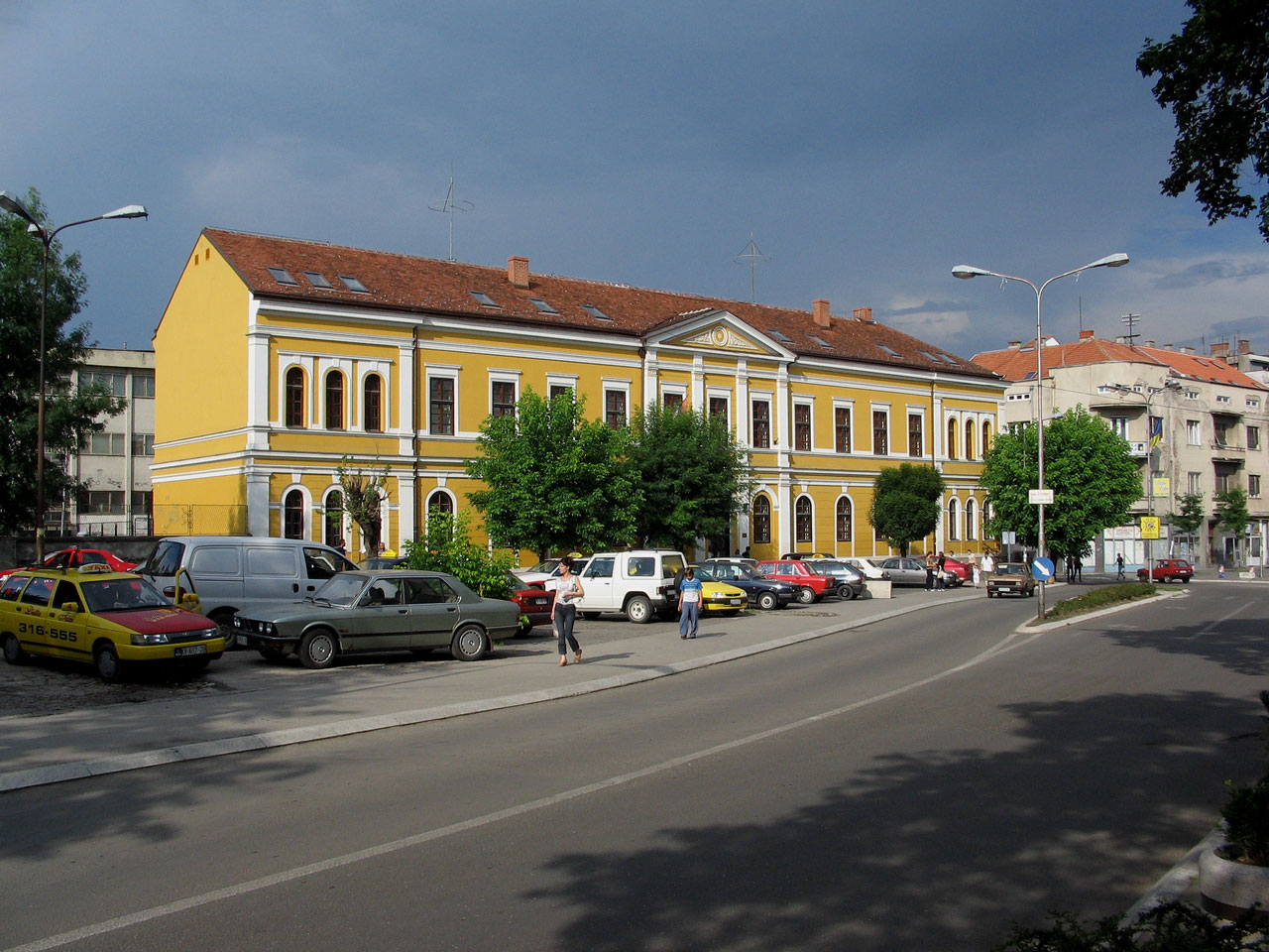 The building of the National museum